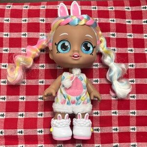 Kindi Kids Marsha Mello Bunny Dress Up Friends 10" doll.
